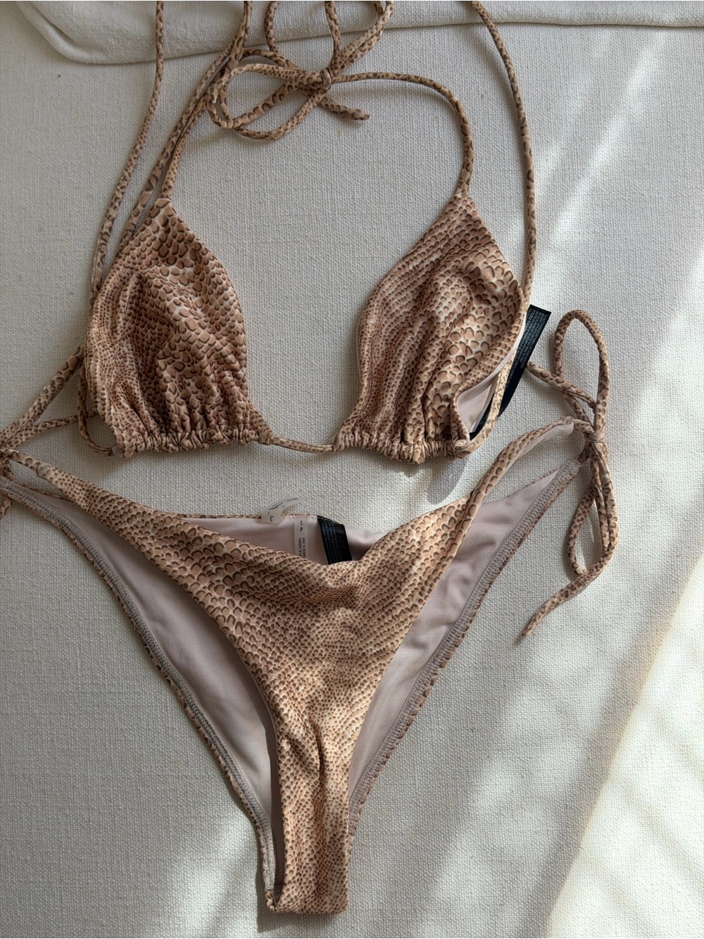 Urban Outfitters Snake Print Bikini